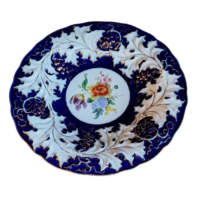 Vintage Meissen Pastry Dish, 1970s For Sale