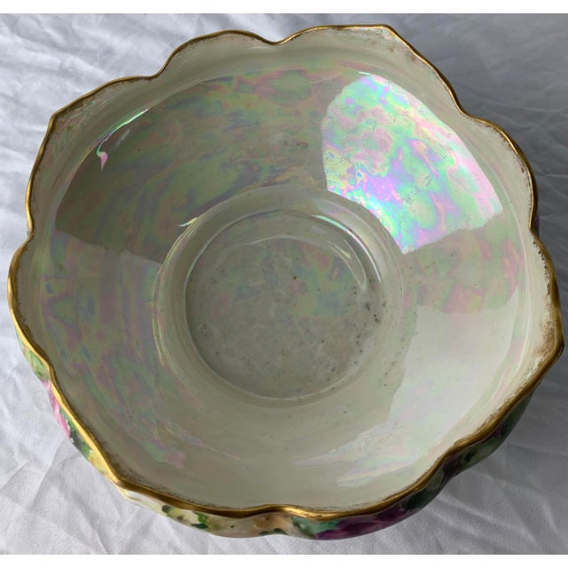 Antique Iridescent Bowl For Sale - Image 12 of 12