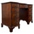 Antique English Serpentine Mahogany Kneehole Desk For Sale - Image 12 of 12