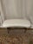 Mid-Century Modern Mid-Century French Hollywood Regency Upholstered Bench For Sale - Image 3 of 8