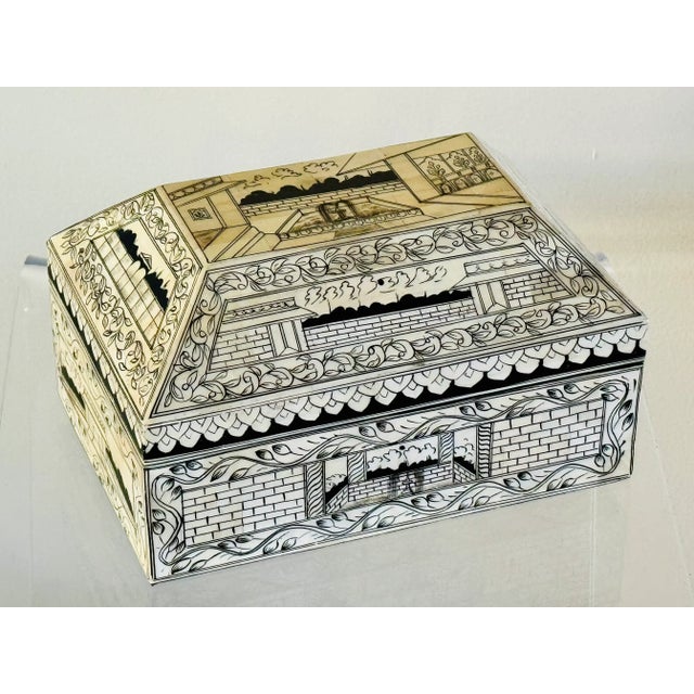 20th Century Vizagapatam Dresser Box From India For Sale - Image 13 of 13