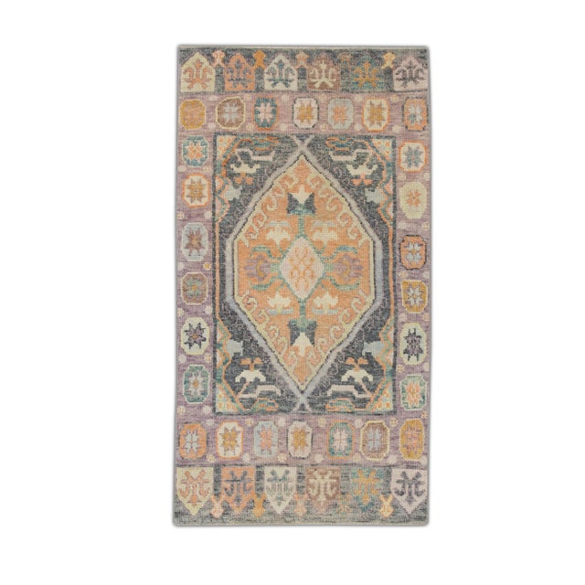 Modern Turkish Oushak Rug 2'11" x 5'7" For Sale In Houston - Image 6 of 6