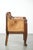 Antique Armchair in Sheepskin and Wood For Sale - Image 3 of 13