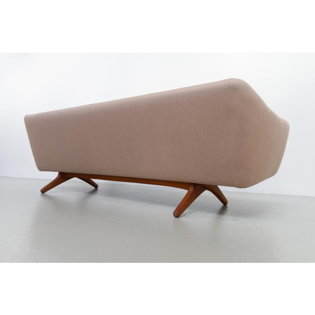 Mid-Century Danish ML-140 3-Seater Sofa from Illum Wikkelsø, 1960s For Sale - Image 13 of 18