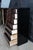Henredon 1980s Henredon Scene Three Art Deco Style Walnut Burl Black Lacquer Tallboy Dresser For Sale - Image 4 of 14