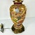 Vintage Hand Painted Japanese Satsuma Moriage Ironstone Table Lamp With Raised Relief Dragon For Sale - Image 9 of 17