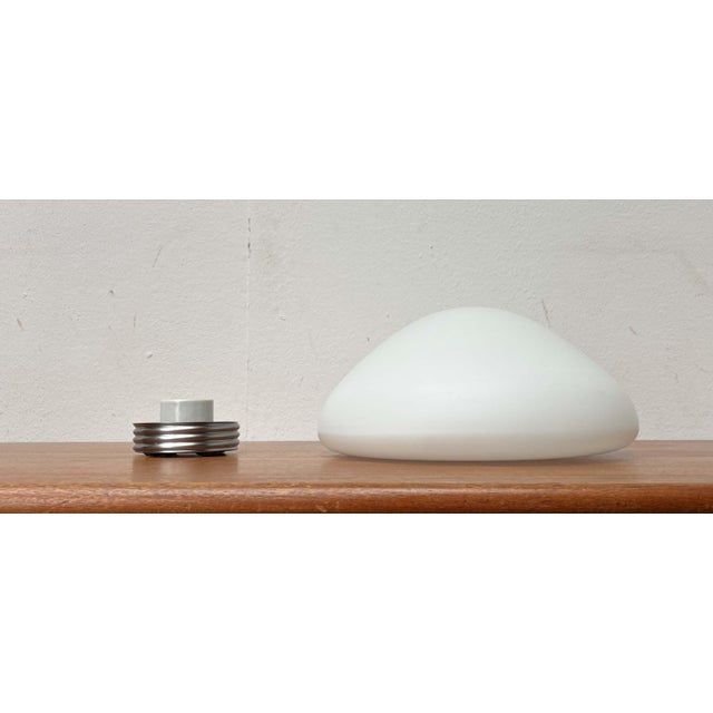 Wilhelm Wagenfeld Mid-Century Modern Minimalist Ceiling or Wall Lamp by Wilhelm Wagenfeld for Lindner, Germany, 1950s For Sale - Image 4 of 18