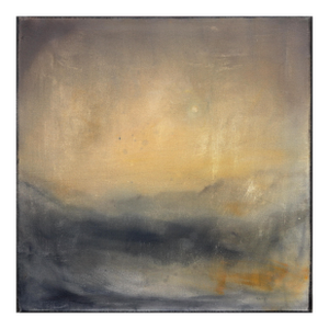 Golden Slumber - Original Abstract Figurative Oil Painting on Canvas by Mark Acetelli