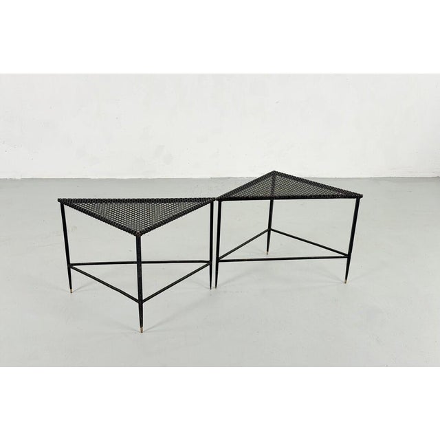 Corner Tables from Mathieu Matégot, 1950s, Set of 2 For Sale - Image 13 of 13