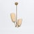 Cream Pendant Light with 2 Shades, 1950s For Sale - Image 8 of 8