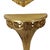 Gold Gilded Baroque Style Mirror with Console, 1960s, Set of 2 For Sale - Image 8 of 18