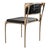 "Devonshire" Chair With Bronze and Tailor Made Leather For Sale - Image 11 of 11