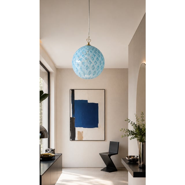 Macrame S25 Murano Ceiling Lamp from La Murrina, 1990s For Sale - Image 12 of 18