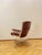 Vitra ES 108 Lobby Chair in Brown Leather by Charles and Ray Eames for Vitra, 1960s For Sale - Image 4 of 12
