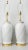 Modern Lamp Pair White Plaster Palm Tree Leaf Restored Large For Sale - Image 3 of 13