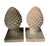 Pair of Vintage Tuscan Style Weathered Terracotta Pineapple Garden Finials For Sale In West Palm - Image 6 of 10