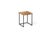 Wood Avinash 3pc Set Nest Table For Sale - Image 7 of 10