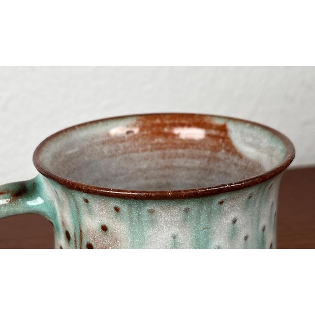 Mid-Century Modern German Studio Pottery Mug by Monika Maetzel, 1960s For Sale - Image 11 of 16
