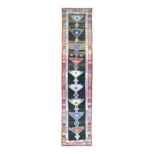 Mid 20th Century Funk Turkish Anatolian Runner, 2'10'' X 12'9'' For Sale