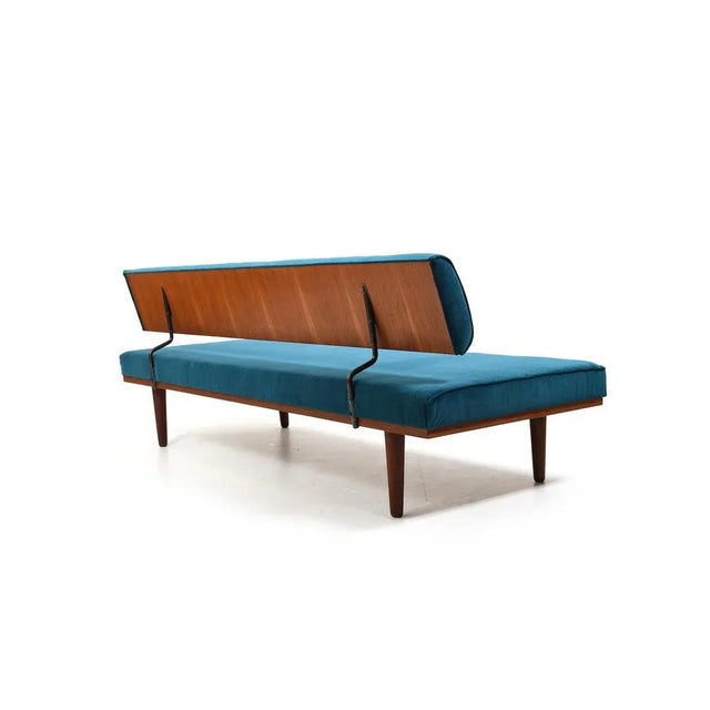 Wood Vintage Daybed in Teak from Haslev Møbelsnedkeri, 1950s For Sale - Image 7 of 13