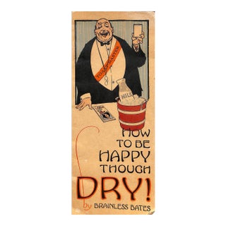 "How to Be Happy Though Dry!" Book For Sale