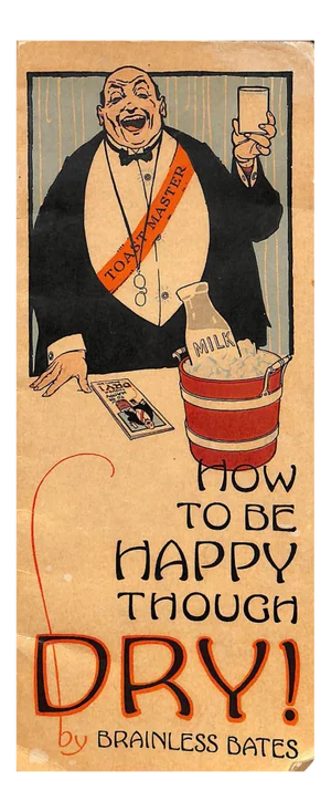 "How to Be Happy Though Dry!" Book