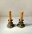 Art Deco Candlesticks in Patinated Bronze, Denmark, 1930s, Set of 2 For Sale - Image 4 of 8