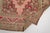 Textile Vintage Turkish Area Rug, 9'9" X 5'4" Hand-Knotted Floral Oushak Carpet, Soft Pink and Taupe Decorative Wool and Cotton Blend Rug For Sale - Image 7 of 9