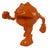Richard Orlinski (1966) Pac-Man (Orange Edition) Original resin sculpture Glossy orange color In its original box...