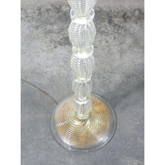 Blown Glass Floor Lamp from Barovier & Toso For Sale - Image 16 of 18