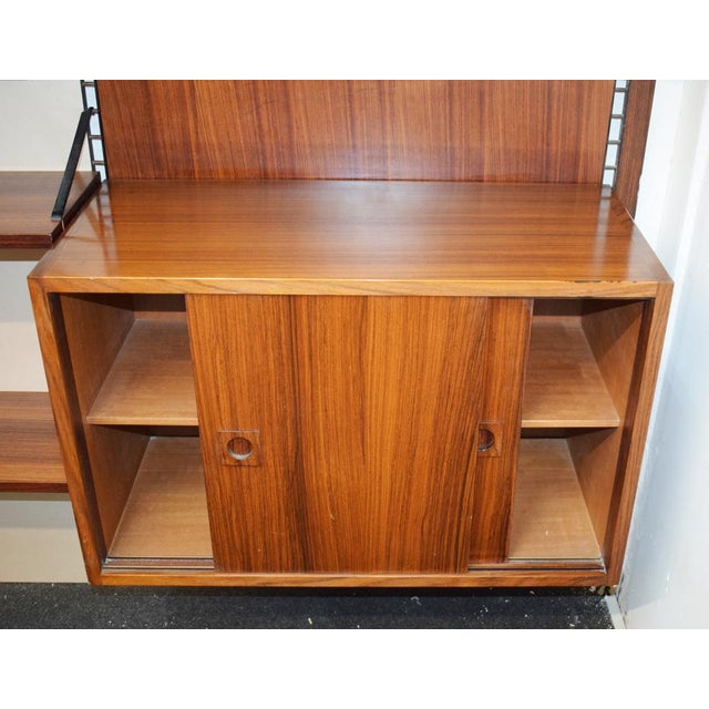 Metal Wall Bookshelf, Italy, 1970s For Sale - Image 7 of 15