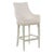Morningside Bar Stool, Carrara Finish For Sale