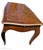 French Louis XV-style Bureau Plat (Flat-Top Writing Desk) Featuring a Leather-Insets Topp For Sale - Image 4 of 5