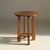 Dutch Amsterdam School Art Deco Stepped Side Table with Ball Feet, 1920s For Sale - Image 16 of 16