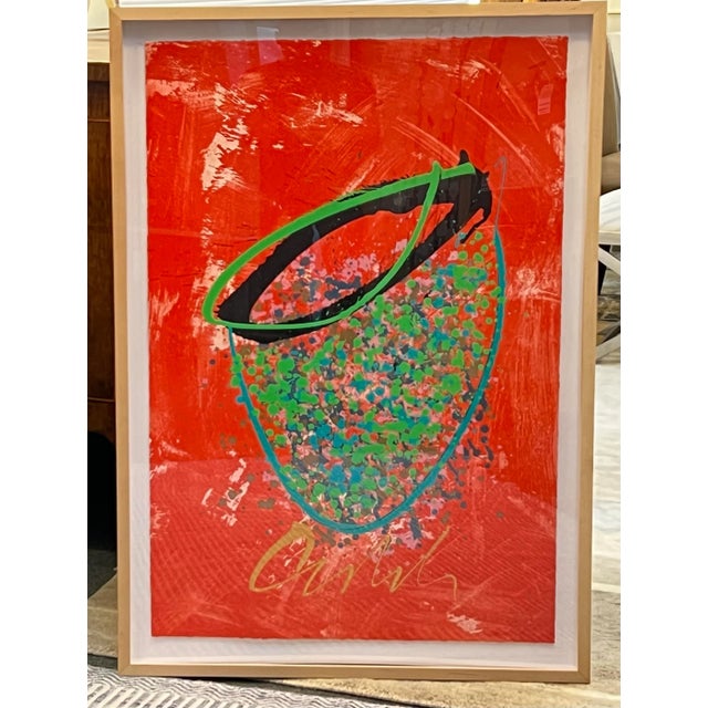 Dale Chihuly "Double Time" Limited Edition Print, Framed For Sale - Image 12 of 13