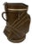 Golfers Leather Wastebasket For Sale