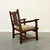 Wood Dutch Hague School Art Deco Oak Armchair, 1920s For Sale - Image 7 of 15