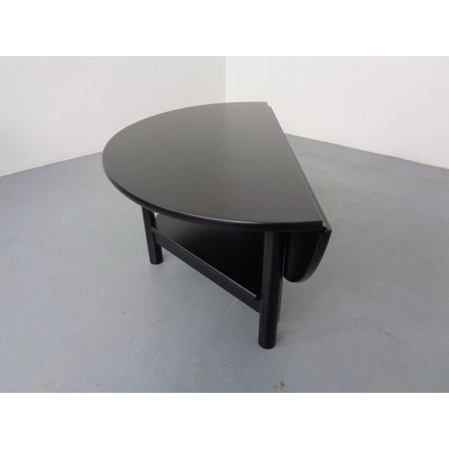 Wood Adjustable Coffee Table by Vico Magistretti for Cassina, Italy, 1980s For Sale - Image 7 of 14