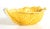 Rustic European Vintage Trompe l'Oeil Yellow Cabbage Leaf Bowl by Secla of Portugal For Sale - Image 3 of 7