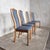 Danish Teak and Oak High-Back Dining Chairs from Skovby, 1970s, Set of 4 For Sale - Image 4 of 7