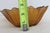 Amber Indiana Glass Co Amber Carnival Glass Sunflower Bowl Scalloped Petal Rim 5017b For Sale - Image 8 of 11