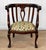 Antique Traditional Edwardian Mahogany Parlor Club Chair For Sale - Image 4 of 13