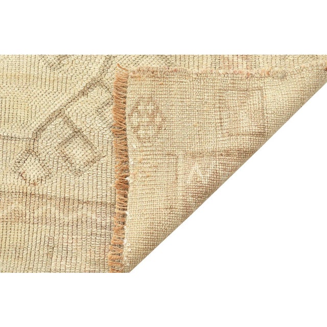 Mid 20th Century Mid 20th Century Mid 20th Century Washed Out Large Vintage Kars Rug For Sale - Image 5 of 7