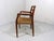Brown Desk Chair Model 68 by Niels Otto (N. O.) Møller for J.L. Møller, Denmark, 1980s For Sale - Image 8 of 14