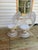 Plastic 1960s Pair of Russell Woodard Spun Fiberglass Peacock Fan Throne Chairs For Sale - Image 7 of 12