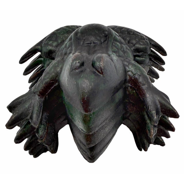 Mid 20th Century Mid 20th Century Set of 5 Cast Iron Frog Place Card Holders or Garden Table Accents For Sale - Image 5 of 7