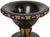 Empire Style Neoclassical Black & Gold Marble Urn. This listing is for one urn but we actually have two available.