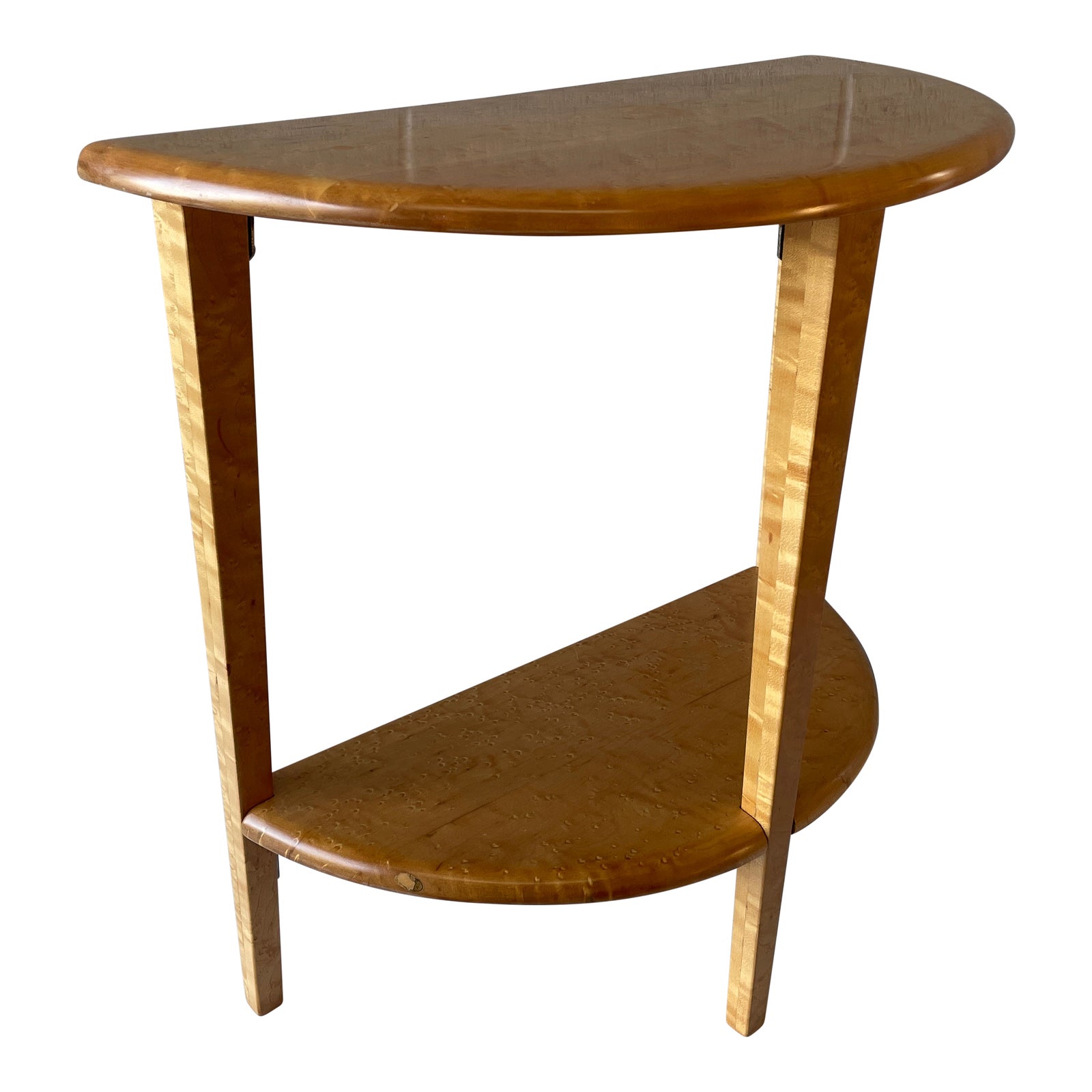 Vintage Birdseye Maple Side Table Chairish