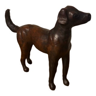 1970’s Leather Wrapped Dog For Sale