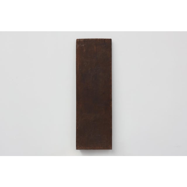 Wood Large 16th Century French Gothic Oak Panel with Interlaced Geometric Carving For Sale - Image 7 of 12
